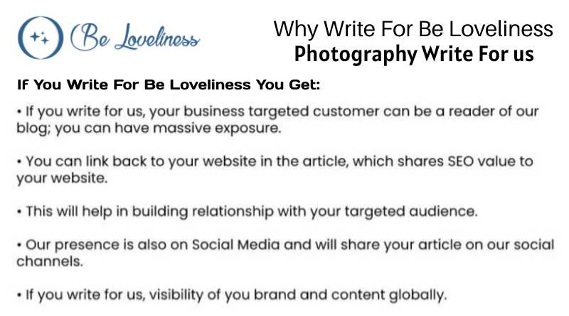 why write for us photography write for us