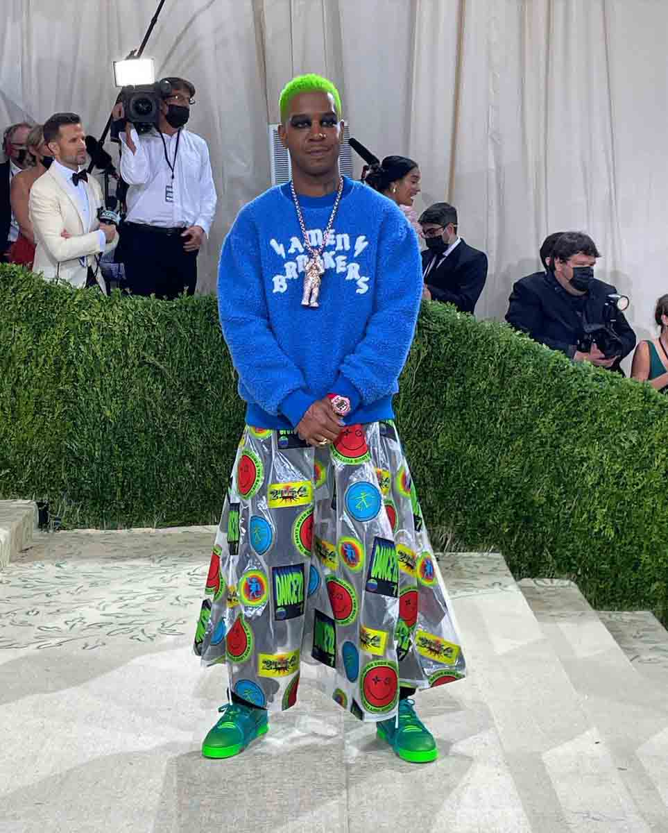 How Kid Cudi Stole the Show At This Year's Met Gala