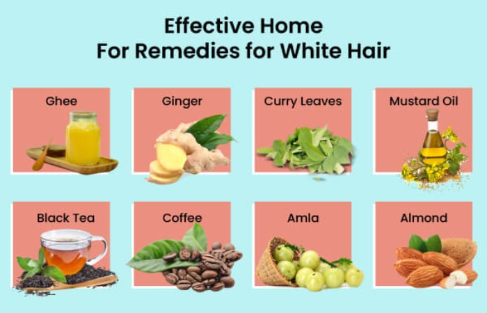 Natural Remedies for White Hair